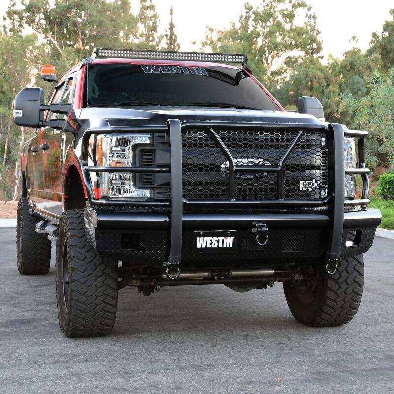 Westin/HDX Bandit 17-19 Ford F-250 / F-350 Front Bumper - Textured Black Bumpers - Steel Westin