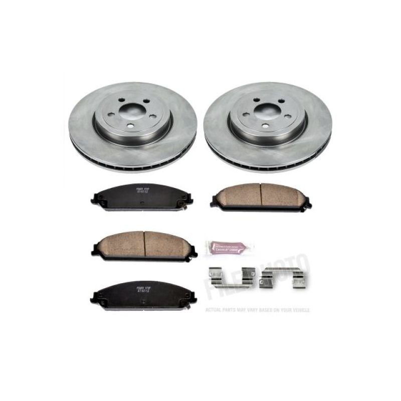 Power Stop 05-19 Chrysler 300 Front Autospecialty Brake Kit Brake Kits - OE PowerStop