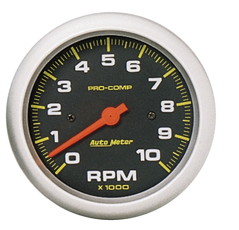 Autometer 3 3/8in Pro-Comp In-Dash 10000 RPM Tachometer Gauges AutoMeter