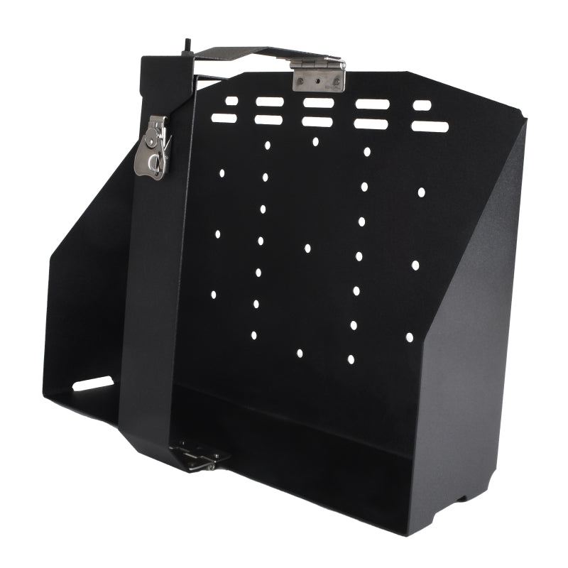 Go Rhino XVenture Gear Hard Case Mount Medium 18in. (Mount ONLY for XRS/SRM Racks) - Tex. Blk Cargo Boxes & Bags Go Rhino