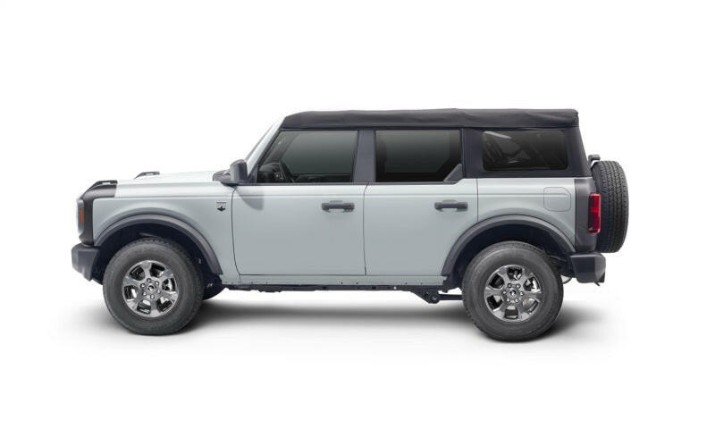 Bushwacker 21-22 Ford Bronco (2/4 Door) Trail Armor Rear Corner (2pc Rear) - Tex. Black Body Armor & Rock Rails Bushwacker