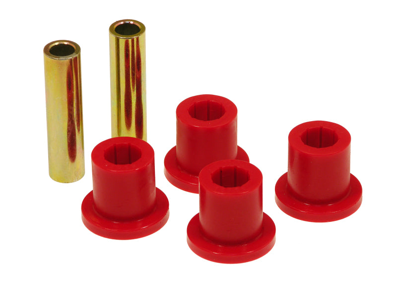 Prothane 87-96 Jeep Wrangler Front or Rear Frame Shackle Bushings - Red Bushing Kits Prothane