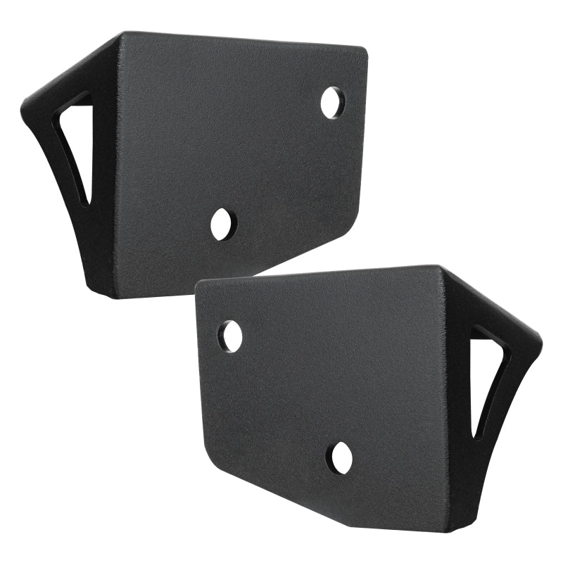 Oracle Jeep JK Lower Windshield OVERSIZED Light Mount Brackets (Pair) Brackets ORACLE Lighting