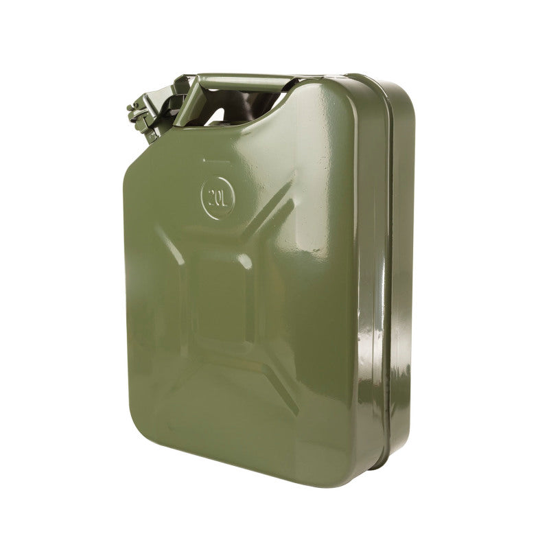 Rugged Ridge Jerry Can Green 20L Metal Fuel Caps Rugged Ridge