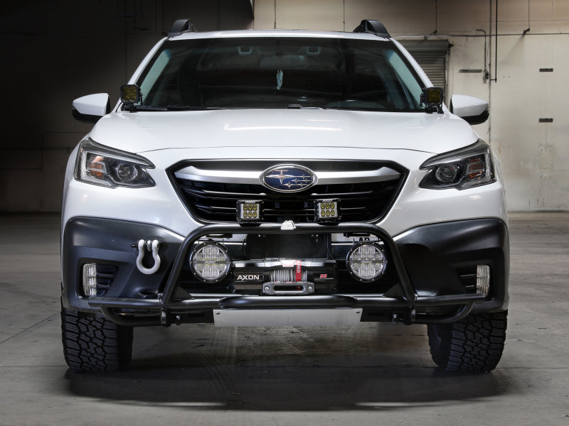 aFe Subaru Outback 23-25 H4-2.4L(t)/2.5L POWER Terra Guard Bumper w/Winch Mount Bull Bars aFe