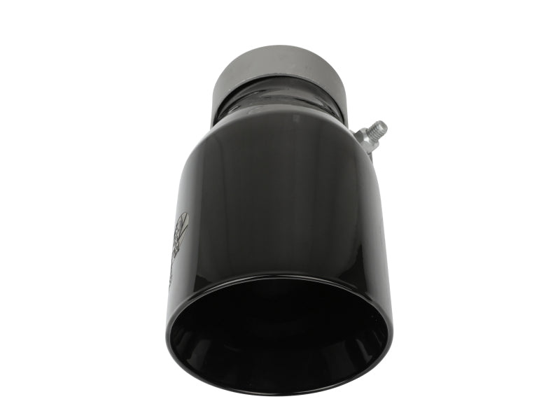 aFe MACH Force-Xp Universal Exhaust Tip 3 IN Inlet x 4-1/2 IN Outlet x 9 IN L- Black Tip Tips aFe