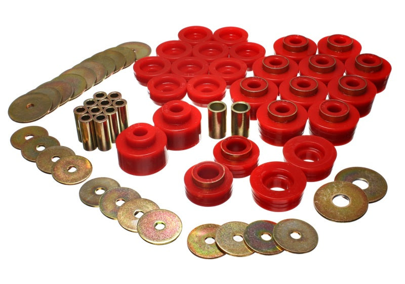 Energy Suspension 82-87 Buick Century/Regal/Skylark / 78-88 Chevelle/Monte Carlo Body Mount Set Bushing Kits Energy Suspension