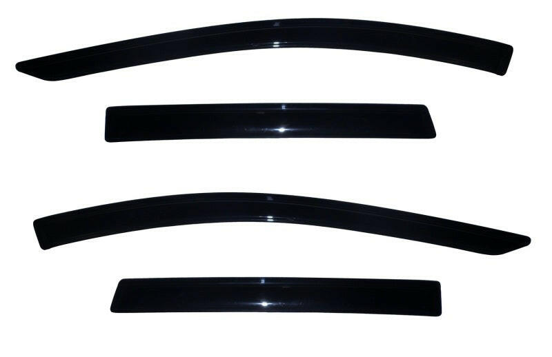 AVS 13-18 Ford Escape Ventvisor Outside Mount Window Deflectors 4pc - Smoke Wind Deflectors AVS