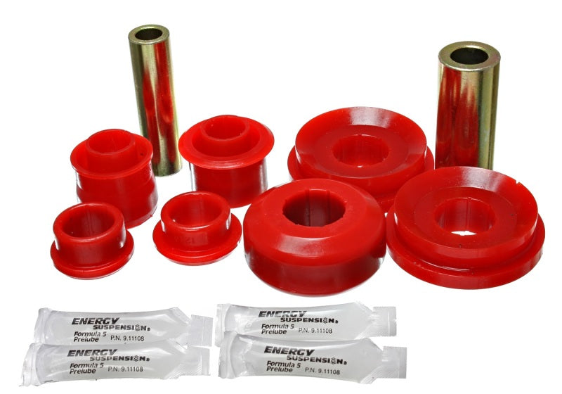 Energy Suspension 11-13 Ford Mustang Red Rear Upper Control Arm Bushings Bushing Kits Energy Suspension