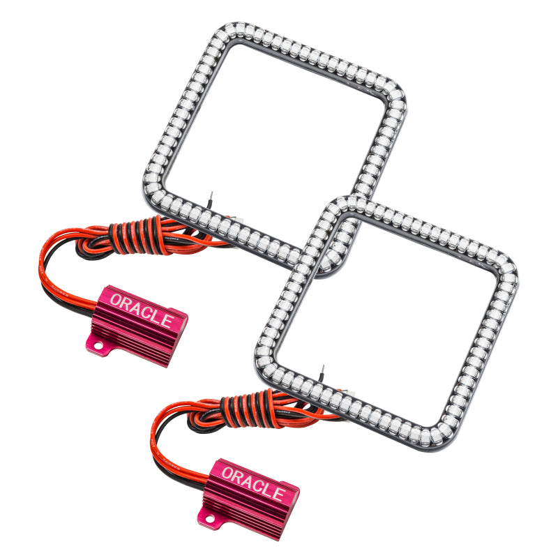 Oracle Ford F-250/350 05-07 LED Fog Halo Kit - White Fog Lights ORACLE Lighting