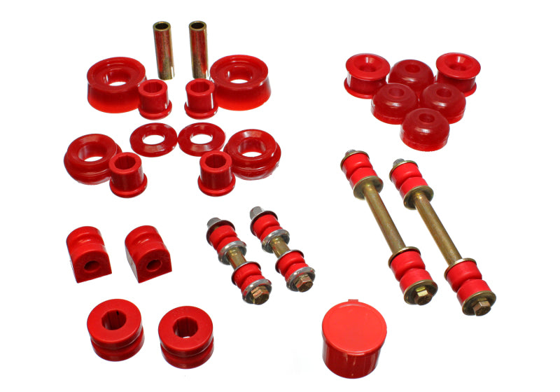 Energy Suspension 00-05 Dodge Neon FWD Red Hyper-flex Master Bushing Set Bushing Kits Energy Suspension