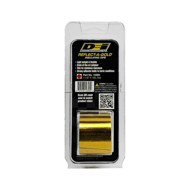 DEI Reflect-A-GOLD 1-1/2in x 15ft Tape Roll Thermal Tape DEI