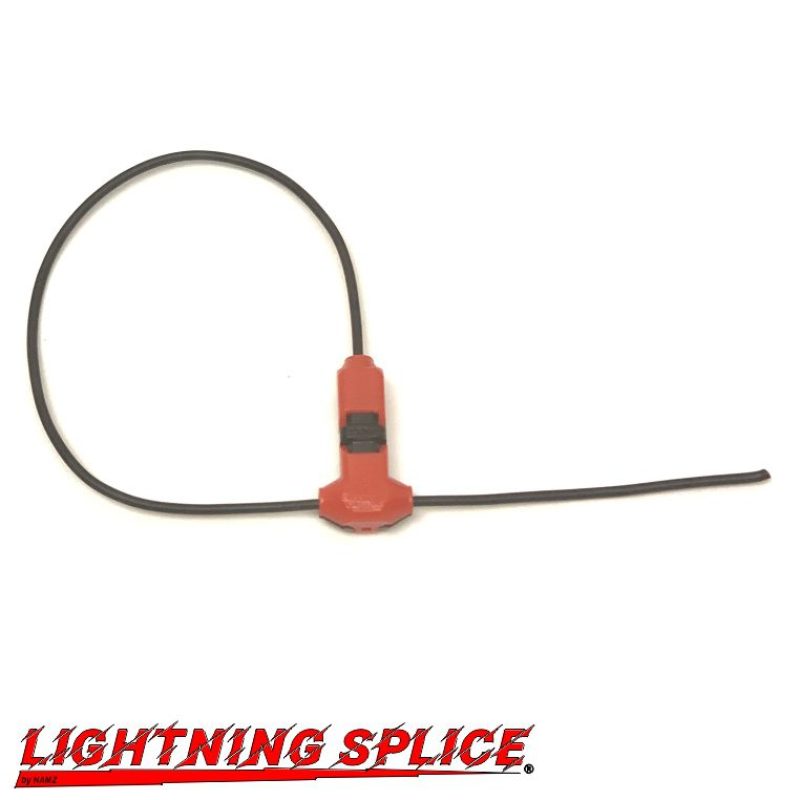 NAMZ Lightning Splice Kit T-Connection 18-22g 1-Wire to 1-Wire (5 Pack) Wiring Connectors NAMZ