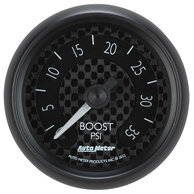 Autometer GT Series 52mm Mechanical 0-35 psi Boost Gauge Gauges AutoMeter