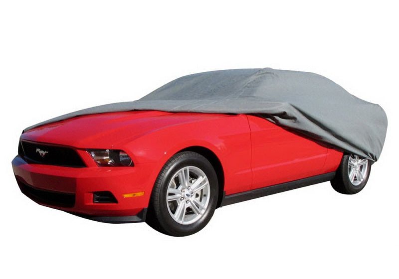 Rampage 2005-2014 Ford Mustang Car Cover - Grey Car Covers Rampage