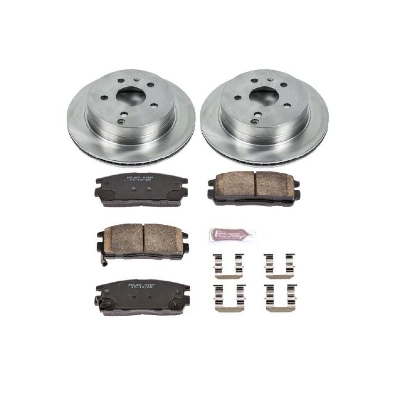 Power Stop 10-17 Chevrolet Equinox Rear Autospecialty Brake Kit Brake Kits - OE PowerStop