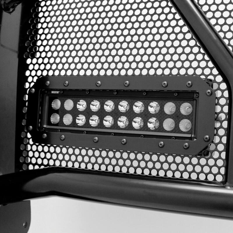 Westin HDX Flush Mount B-FORCE LED Light Kit (Set of 2) w/wiring harness - Black Light Bars & Cubes Westin