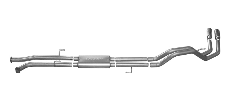 Gibson 07-19 Toyota Tundra Limited 5.7L 2.5in Cat-Back Dual Sport Exhaust - Stainless Catback Gibson