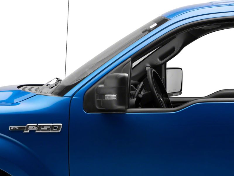 Raxiom 09-14 Ford F-150 Axial Series LED Sequential Mirror Mounted Turn Signals- Smoked Side Mirrors Raxiom