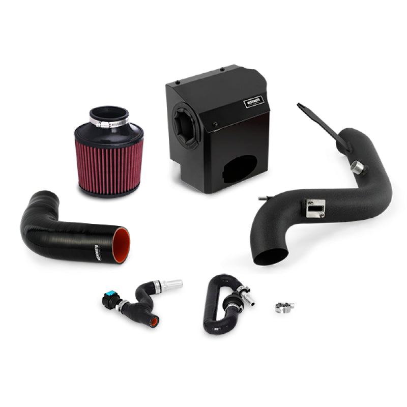 Mishimoto 2016 Ford Fiesta ST 1.6L Performance Air Intake Kit - Wrinkle Black Cold Air Intakes Mishimoto