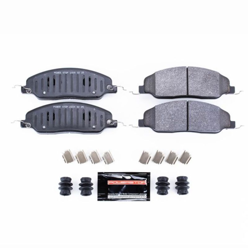 Power Stop 05-10 Ford Mustang Front Track Day Brake Pads Brake Pads - Racing PowerStop