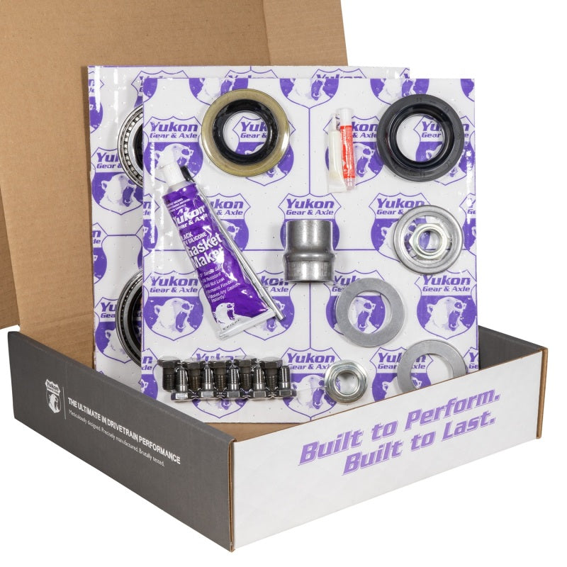 Yukon Ring & Pinion Gear Kit Pkg F&R w/Install Kits Toyota 8.0/8.0 IFS 4.56 Ratio Final Drive Gears Yukon Gear & Axle