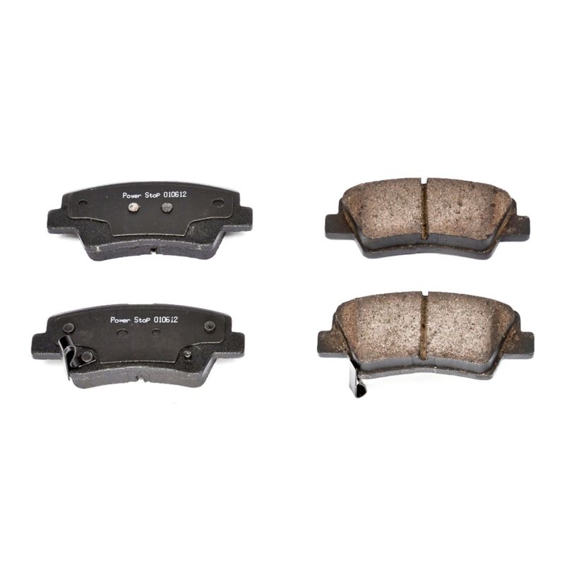 Power Stop 12-19 Hyundai Accent Rear Z16 Evolution Ceramic Brake Pads Brake Pads - OE PowerStop