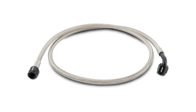 Vibrant Pre-Assembled Hose Assemblies -4AN 36in Length Hose End Style Straight/90 Degrees Hoses Vibrant