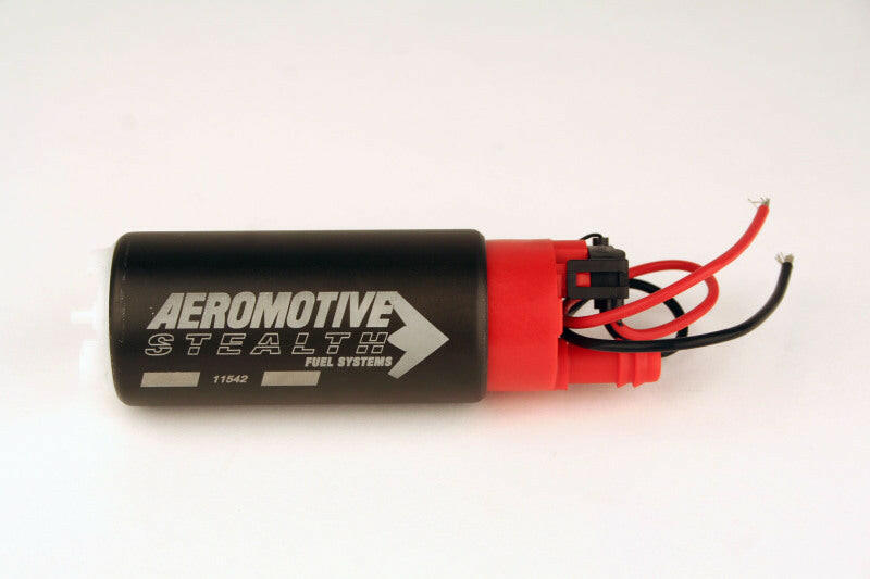Aeromotive 340 Series Stealth In-Tank E85 Fuel Pump - Offset Inlet - Inlet Inline w/Outlet Fuel Pumps Aeromotive