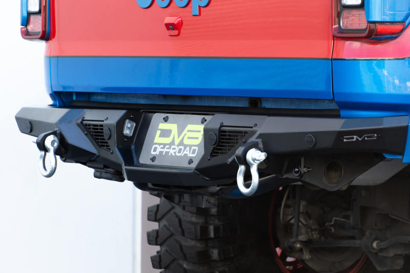 DV8 Offroad 20-23 Jeep Gladiator JT Spec Series Rear Bumper Bumpers - Steel DV8 Offroad
