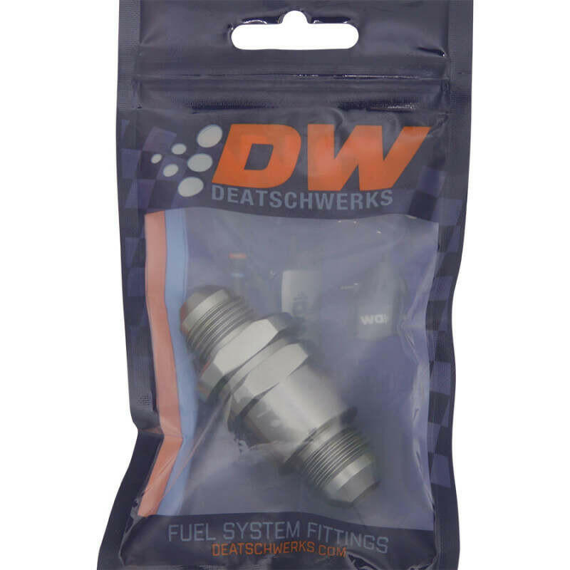 DeatschWerks 8AN Male Flare + 8AN Male Flare One Way Check Valve Valves DeatschWerks