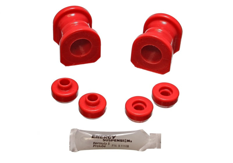 Energy Suspension 89-94 Nissan 240SX (S13) Red 25mm Front Sway Bar Bushing Set Bushing Kits Energy Suspension