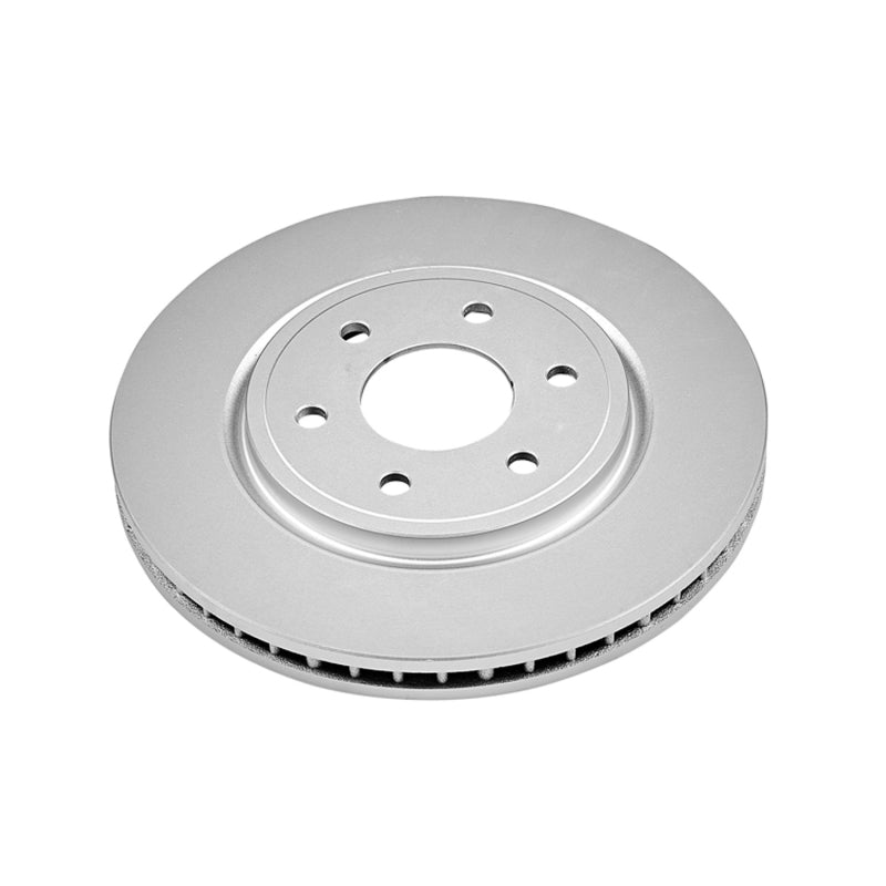 Power Stop 05-18 Nissan Frontier Front Evolution Geomet Coated Rotor Brake Rotors - OE - Cryo PowerStop