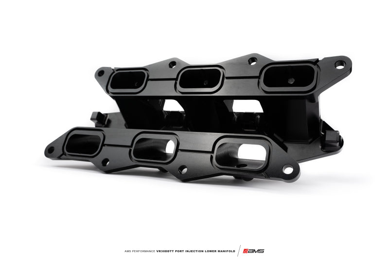 AMS Performance Infiniti Q50/Q60 Port Injection Lower Manifold - Gunmetal Injection Pump Components AMS