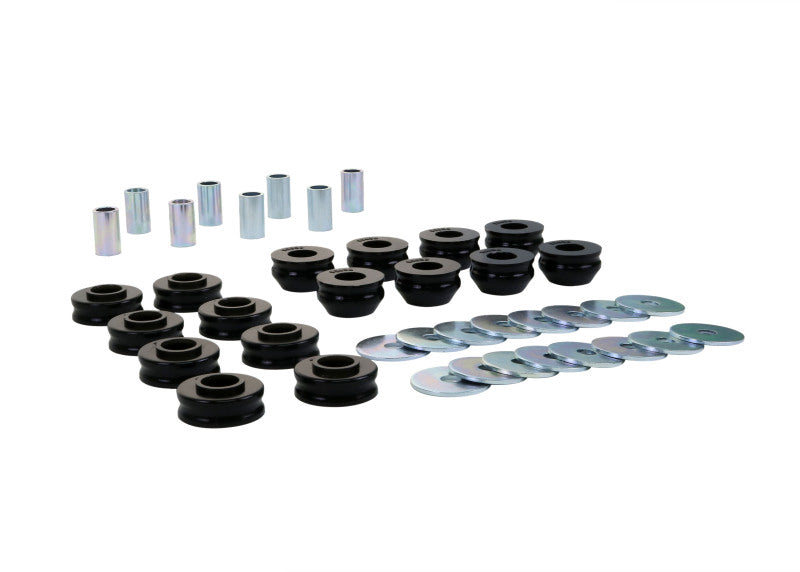 Whiteline 1973-1982 Chevrolet Corvette Body Mount Bushing Set Bushing Kits Whiteline