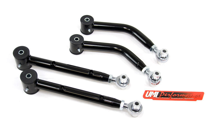 UMI Performance 71-75 GM H-Body Adjustable Upper & Lower Control Arm Kit Control Arms UMI Performance