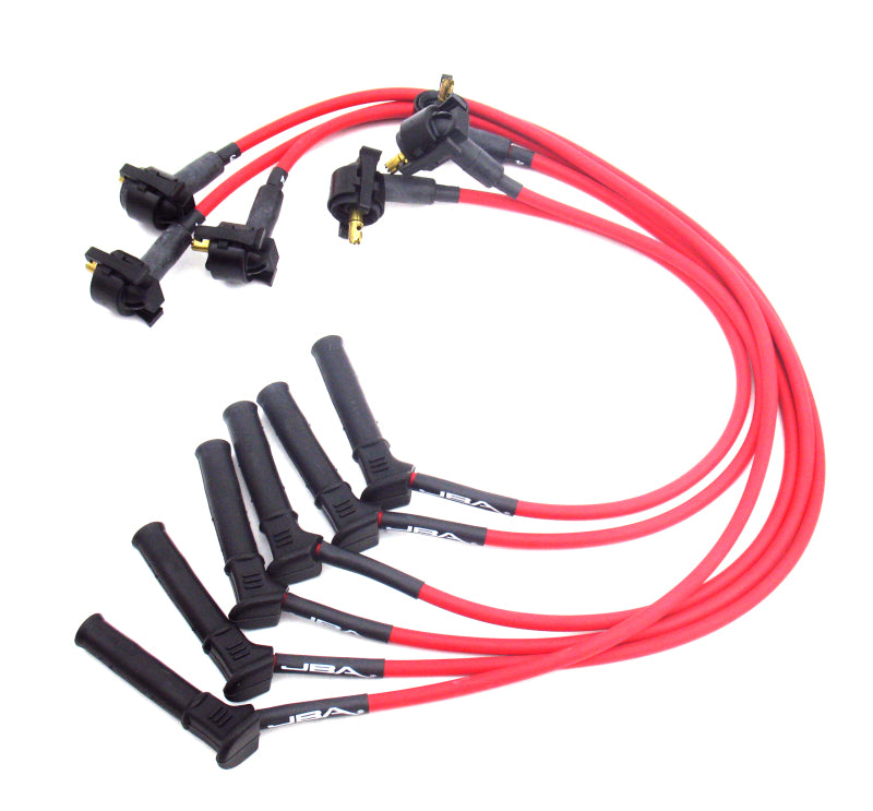 JBA 05-10 Ford Ranger 05-10 Ford Mustang 4.0L Ignition Wires - Red Spark Plug Wire Sets JBA