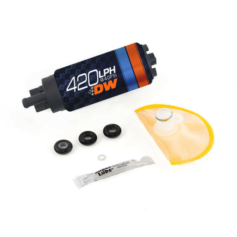 Deatschwerks DW420 Series 420lph In-Tank Fuel Pump w/ Install Kit For G35 03-08 350Z 03-08 Fuel Pumps DeatschWerks