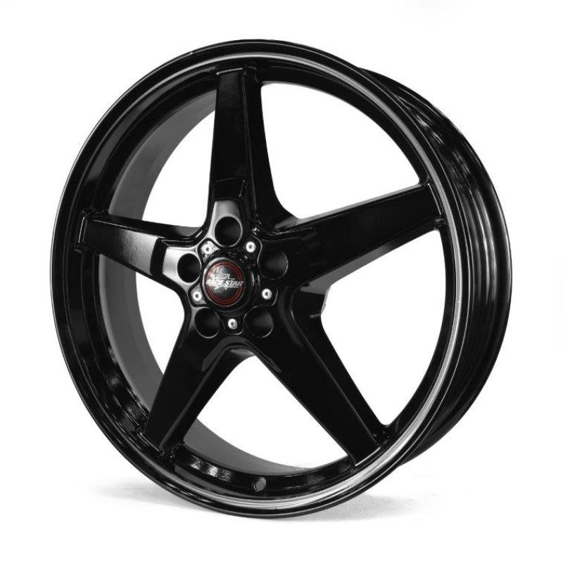 Race Star 92 Drag Star Bracket Racer 20x6 5x115BC 3.20BS Gloss Black Wheel Wheels - Cast Race Star