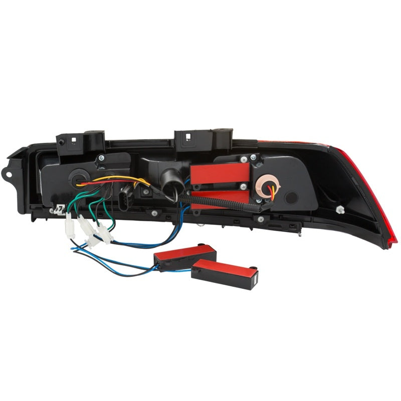 ANZO 2014-2015 Chevrolet Camaro LED Taillights Smoke Tail Lights ANZO