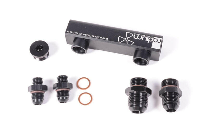 Radium Engineering Bosch Pumps 4 Port Manifold Fuel Manifolds Radium Engineering