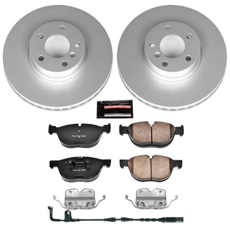 Power Stop 07-10 BMW X5 Front Z23 Evolution Sport Coated Brake Kit Brake Kits - Performance D&S PowerStop