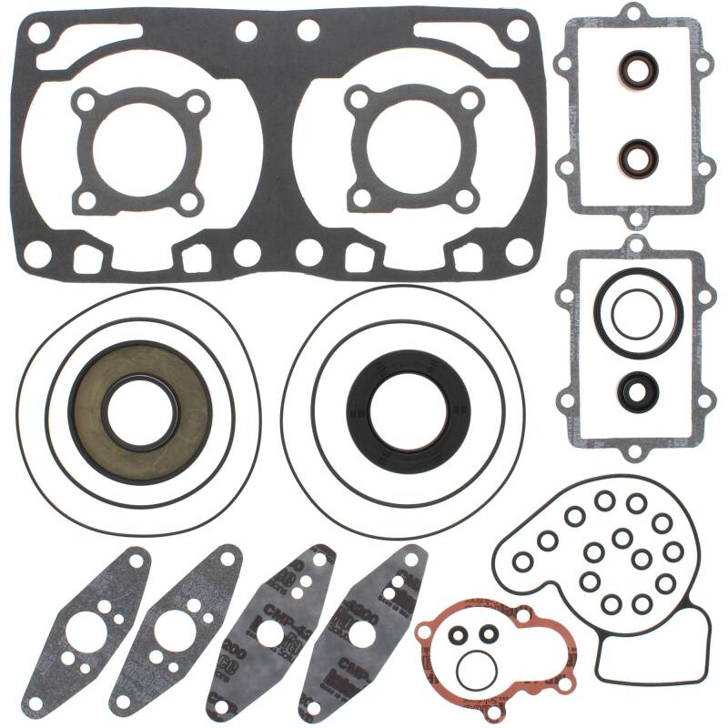 Vertex Gaskets 07-09 Arctic Cat Cross Fire 800 EFI Complete Gasket Kit w/ Oil Seals Engine Hardware Vertex Pistons