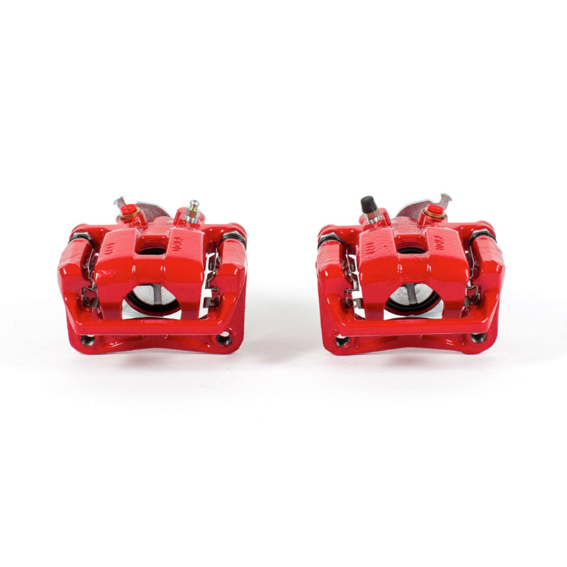 Power Stop 09-14 Acura TSX Rear Red Calipers w/Brackets - Pair Brake Calipers - Perf PowerStop
