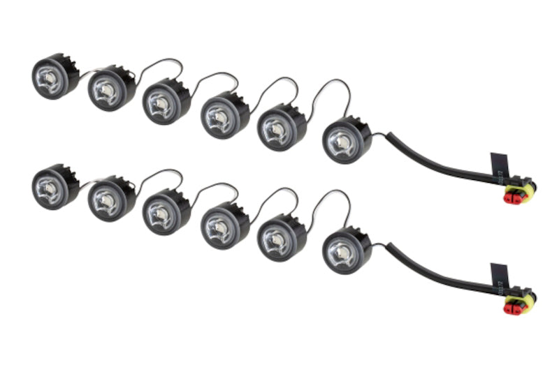 Hella LEDayFLex Daytime Running Lights (6 Lamp Kit) Daytime Running Lights Hella