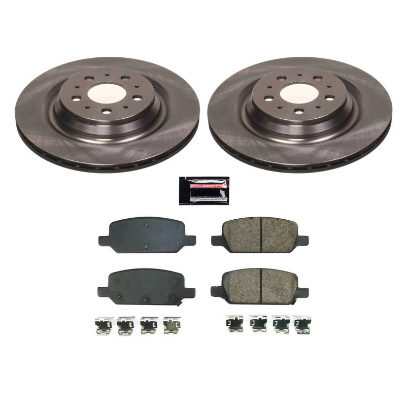 Power Stop 17-21 Tesla 3 Rear Autospecialty Brake Kit Brake Kits - OE PowerStop