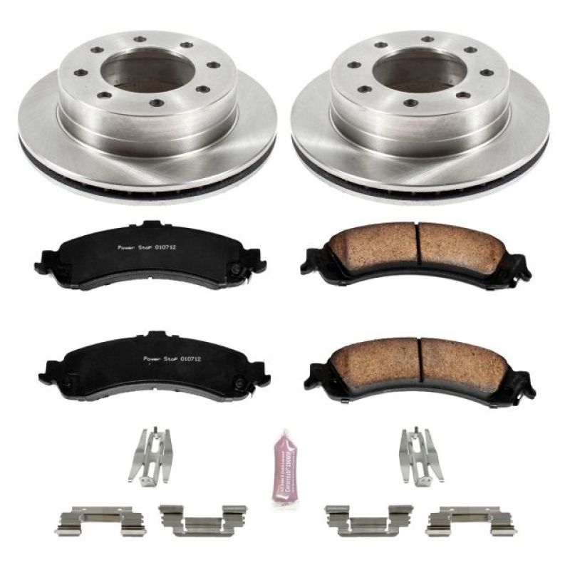 Power Stop 2005 Chevrolet Silverado 1500 HD Rear Autospecialty Brake Kit Brake Kits - OE PowerStop