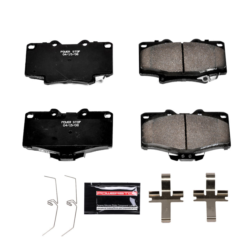 Power Stop 91-95 Toyota 4Runner Front Z23 Evolution Sport Brake Pads w/Hardware Brake Pads - Performance PowerStop