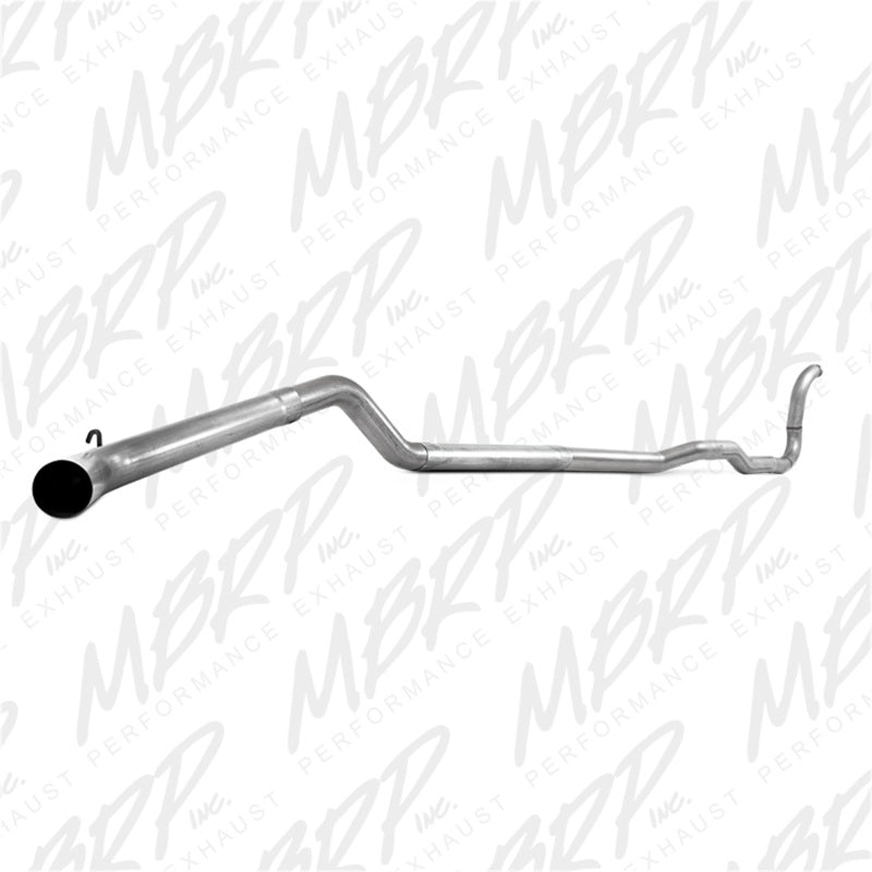 MBRP 88-93 Dodge 2500/3500 Cummins 4WD Turbo Back Single Side Exit No Muffler PLM Series Exhaust Turbo Back MBRP