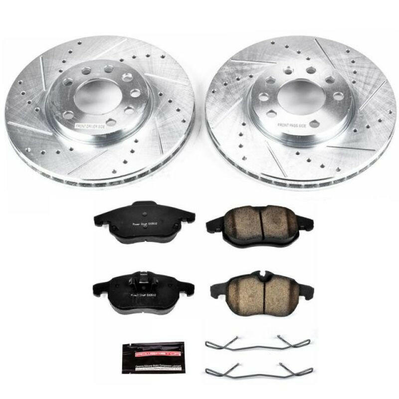 Power Stop 03-11 Saab 9-3 Front Z23 Evolution Sport Brake Kit Brake Kits - Performance D&S PowerStop